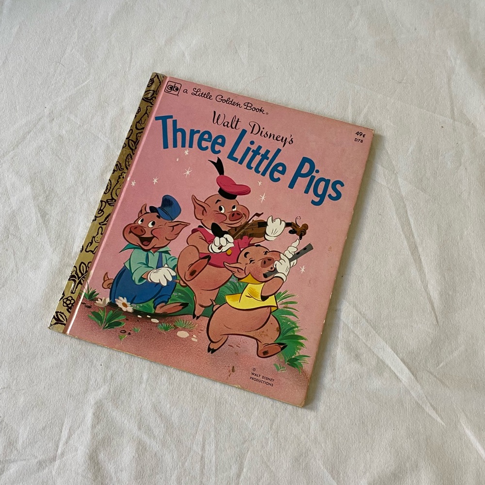 1974 Walt Disney’s Three Little Pigs